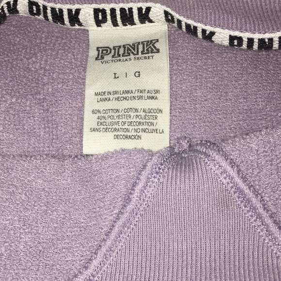VICTORIA SECRETS PINK PULLOVER - Picture 2 of 3